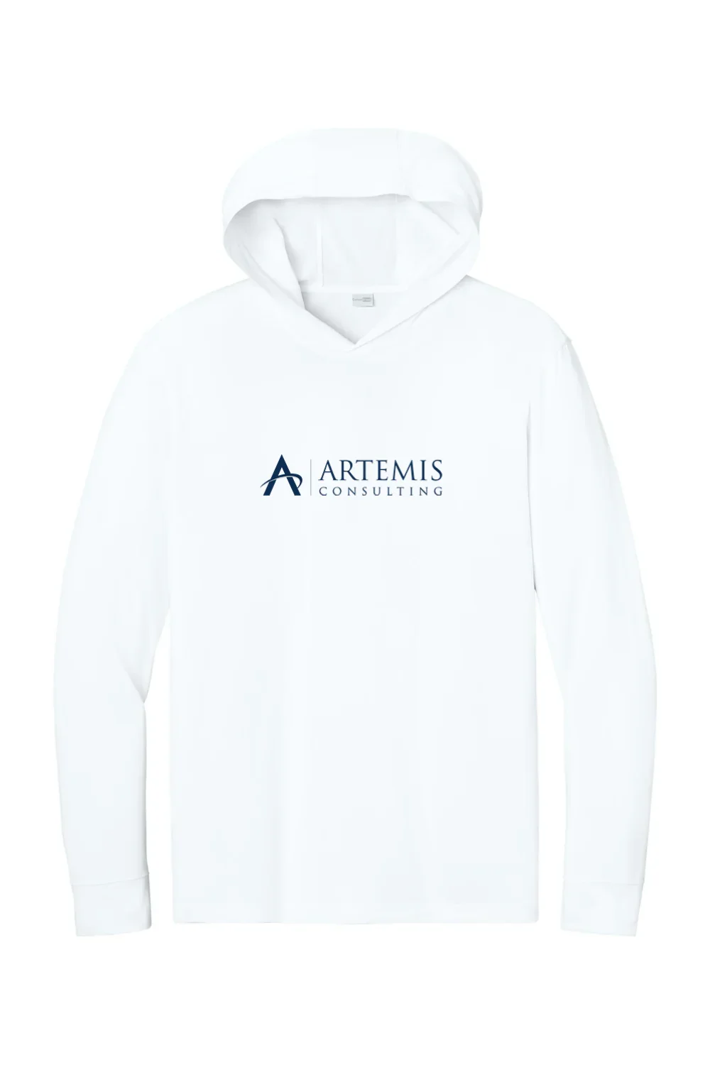 Alternative view of Men's Long Sleeve Hooded Tee