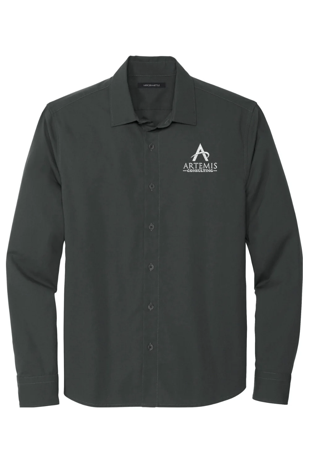 Men's Mercer+Mettle Stretch Woven Shirt - Image 4